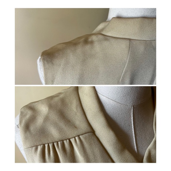 Vintage 1960s Morton Myles for Malcolm Charles Dress Cream &‎ Orange Small - Picture 7 of 9